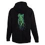 Polerón Hombre Zipper Jellyfish Black Green Blue