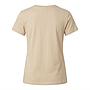 Polera Mujer Your Logo Converse Beige