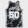 Camiseta Mitchell and Ness San Antonio Spurs David Robinson 50 Marble