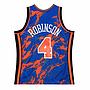 Camiseta Mitchell and Ness NBA NY Knicks Nate Robinson 4 Marble