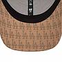 Jockey Gorra New Era 9Forty Los Angeles Dodgers MLB Team Monogram Med Beige