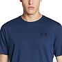 Polera Manga Corta Lifestyle Hombre Under Armour Azul