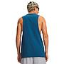 Polera Sin Manga Lifestyle Hombre Under Armour Azul