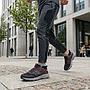 Zapatilla Hombre Trail Running Negro Rojo ZMT1005 Spalding