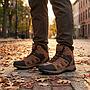 Zapatillas Outdoor Hombre Spalding ZMC4334 Café