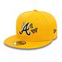 Jockey Gorra 59Fifty Atlanta Braves MLB Seasonal Flower Dark Yellow