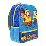 Mochila Minions Infantil Azul