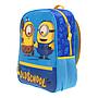 Mochila Minions Infantil Azul