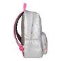Mochila Hello Kitty Juvenil Morado Gris