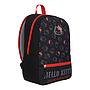 Mochila Hello Kitty Juvenil Negro Rojo