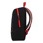 Mochila Hello Kitty Juvenil Negro Rojo