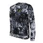 Polerón Crew Niño Reef Tie Dye Print Negro