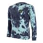 Poleron Crew Niño Tie Dye Print Azul