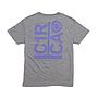 Polera C1RCA Break Up Tee Gris Oversize Algodón