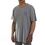 Polera C1RCA Break Up Tee Gris Oversize Algodón