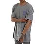 Polera C1RCA Break Up Tee Gris Oversize Algodón