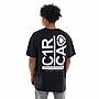 Polera C1RCA Break Up Tee Negro Oversize Algodón