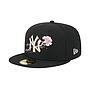 Jockey Gorra New Era 9FORTY Dotted Floral New York Yankees Negro