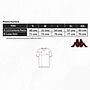 Polera Hombre Kappa Negro Pure Logo Omini