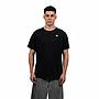 Polera Kappa Hombre Black Banda White i26