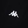 Polera Kappa Hombre Black Banda White i26
