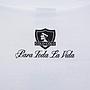 Polera Hombre Colo Colo Urbano Blanco Escudo Negro