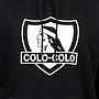 Poleron Hombre Hoodie Colo-Colo Urbano Escudo Negro