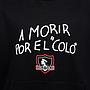 Poleron Hoodie Colo Colo Urbano "...Por El Colo" Negro