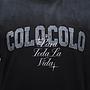 Polera Hombre Colo Colo Urbano "Para Toda la Vida" Negro