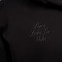 Poleron Hombre Colo Colo Urbano Full Zipper Negro Logo Grande