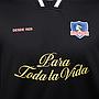 Polera Hombre Colo Colo Oversize "Para Toda la Vida" Negro y Blanco