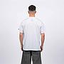 Polera Hombre Colo Colo Urbano Blanco Oversize Escudo Pequeño Gris