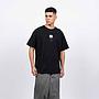 Polera Colo Colo Urbano "La Alegría de mi Vida" Negro