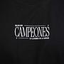 Polera Hombre Colo Colo Oversize "CAMPEONES" Negro