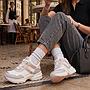 Zapatilla Mujer Michael Kors Original Olympia Smokey Rosado Denim