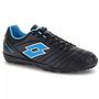 ZAPATO BABY FUTBOL NIÑO LOTTO - STADIO 705 TF JR NEGRO CELESTE