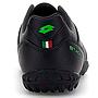ZAPATILLA BABY FUTBOL NIÑO LOTTO - STADIO 705 TF JR NEGRO VERDE