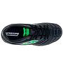 ZAPATILLA BABY FUTBOL NIÑO LOTTO - STADIO 705 TF JR NEGRO VERDE