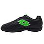 ZAPATILLA BABY FUTBOL JUVENIL LOTTO - STADIO 705 TF JR NEGRO VERDE