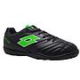 ZAPATILLA BABY FUTBOL JUVENIL LOTTO - STADIO 705 TF JR NEGRO VERDE