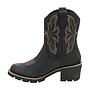 Bota Casual Texana Mujer Rewrite Frontier Negra Cat