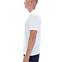 Polera Hombre Reebok Deportiva Algodón Logo Frontal Blanco