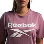 Polera Mujer Reebok Classics Big Logo Tee Algodón Rosado