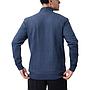 Polerón Reebok Deportivo Hombre Azul Navy Cierre Completo