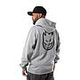 Polerón Full Zipper Hombre Spitfire Grip State Gris