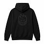 Polerón Full Zipper Hombre Spitfire Grip State Negro