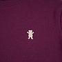 Polera Hombre Grizzly Griptape OG Bear Burgundy