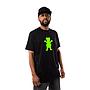 Polera Hombre Grizzly Griptape Og Bear Neon