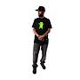 Polera Hombre Grizzly Griptape Og Bear Neon