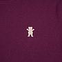 Polerón Hoodie Hombre Grizzly Griptape OG Bear Burgundy
